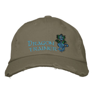 Dragon trainer embroidered hat
