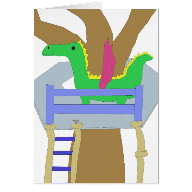 Dragon Treehouse card (Front)