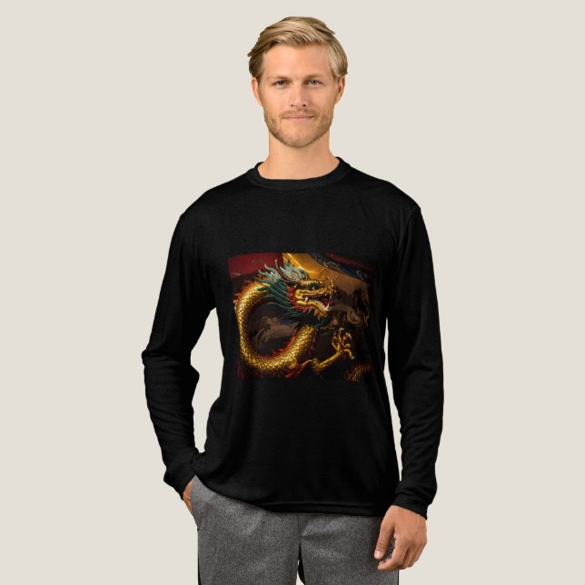 Dragon Tri-Blend Shirt (Full Front)