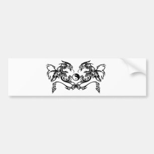 Dragon Tribal Bumper Sticker