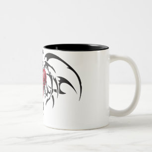 Dragon Tribal Two-Tone Coffee Mug