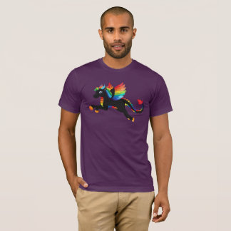 Dragon Unicorn Rainbow Flying Mythical Creature T-Shirt