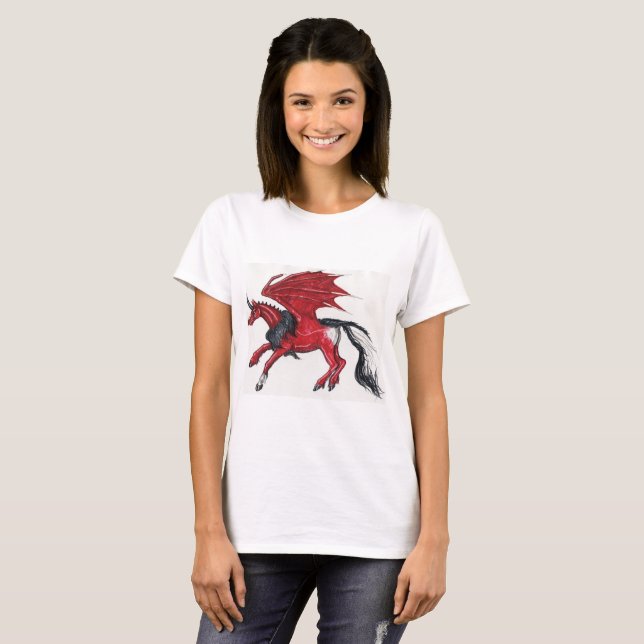 Dragon Unicorn T-Shirt (Front Full)