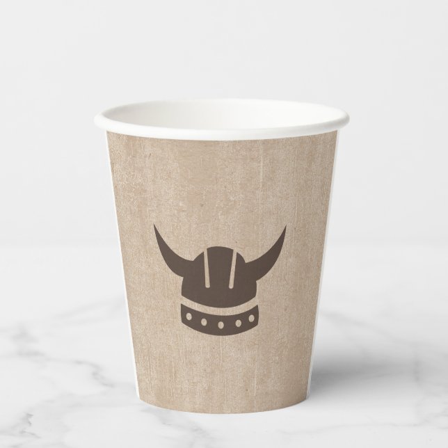Dragon & Viking Paper Cup (Front)