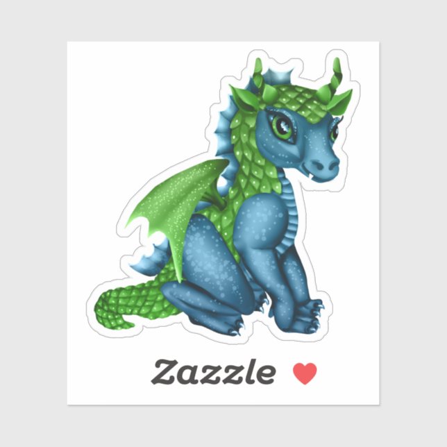 Dragon Vinyl Custom Sticker (Sheet)