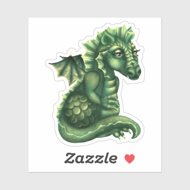 Dragon Vinyl Custom Sticker (Sheet)