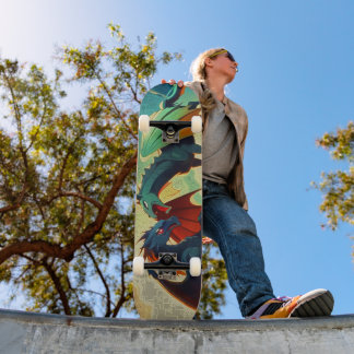 Dragon vs Pegasus Skateboard