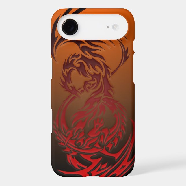 dragon VS phoenix iPhone 6 case (Back)