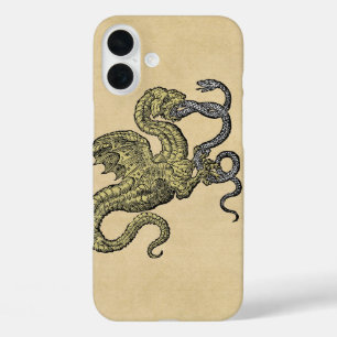 Dragon vs Snake iPhone 16 Plus Case