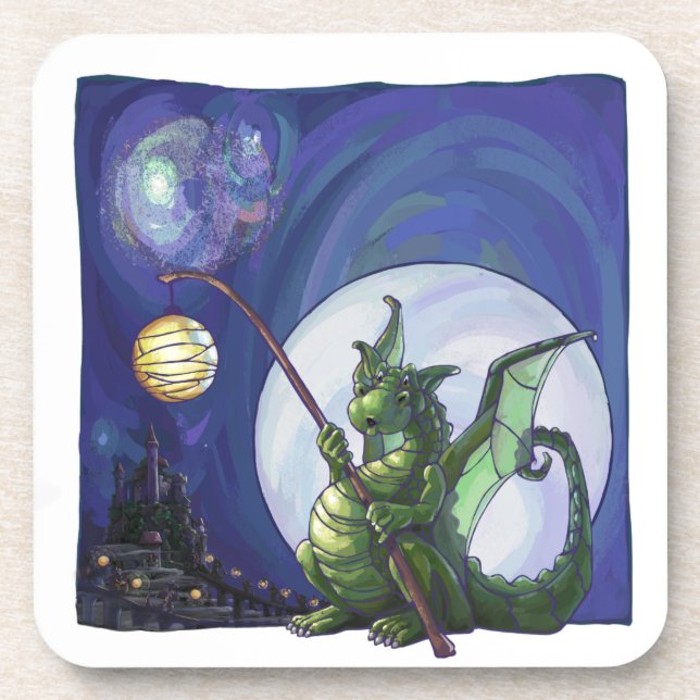Dragon Watch Art Coaster (Front)