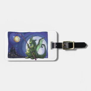 Dragon Watch Art Luggage Tag