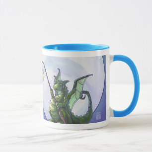 Dragon Watch Art Mug
