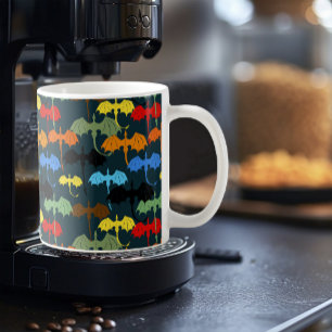 Dragon Wing Blue Flight Fantasy Coffee Mug