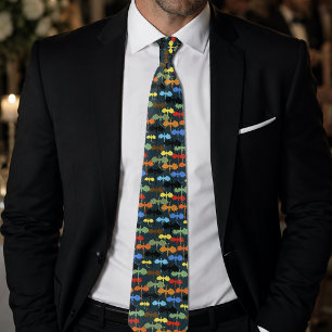 Dragon Wing Blue Flight Fantasy Tie