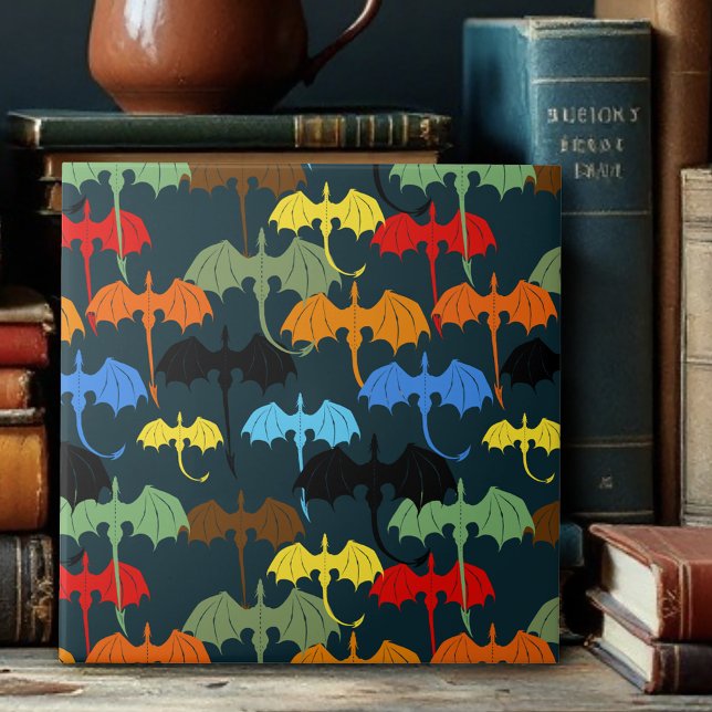  Dragon Wing Blue Flight Fantasy Tile (Creator Uploaded)