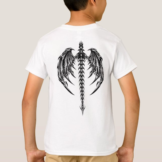 Dragon wings T-Shirt (Back)