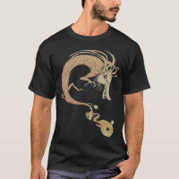 dragon with small fish