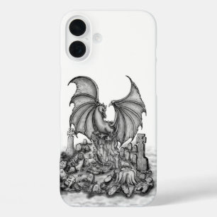 Dragon with Zombie iPhone 16 Plus Case