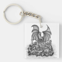 Dragon with Zombie