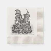 Dragon with Zombie