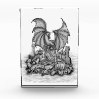 Dragon with Zombie