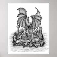 Dragon with Zombie