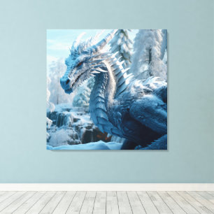 Dragon World Canvas Print