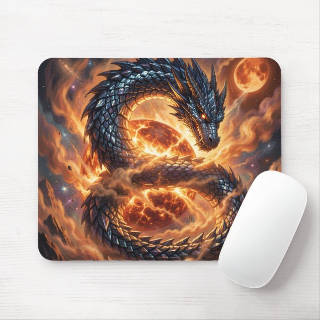 Dragon World – The Realm of Fire and Magic´4 Mouse Pad (With Mouse)