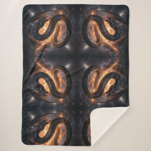 Dragon World - The Realm of Fire and Magic´4 Sherpa Blanket