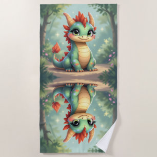Dragon World – The Realm of Fire and Magic´5 Beach Towel