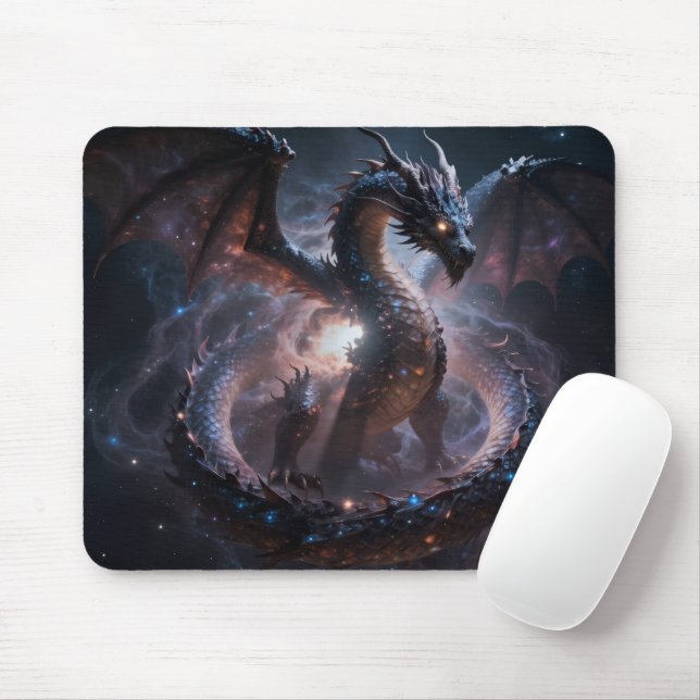 Dragon World – The Realm of Fire and Magic Mouse Pad (With Mouse)