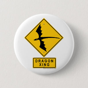 Dragon XING 6 Cm Round Badge