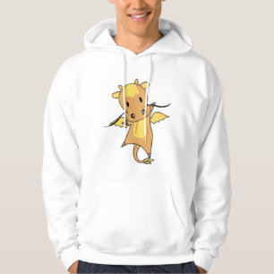 Dragon yellow Fairy Tale Fantasy Cute Animals Kids Hoodie