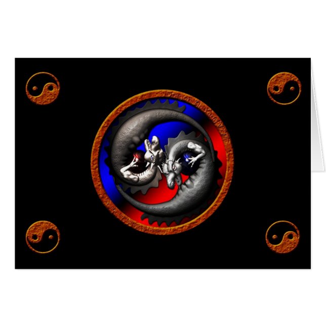Dragon Yin-Yang (Front Horizontal)