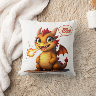 Dragon You Rock Cushion