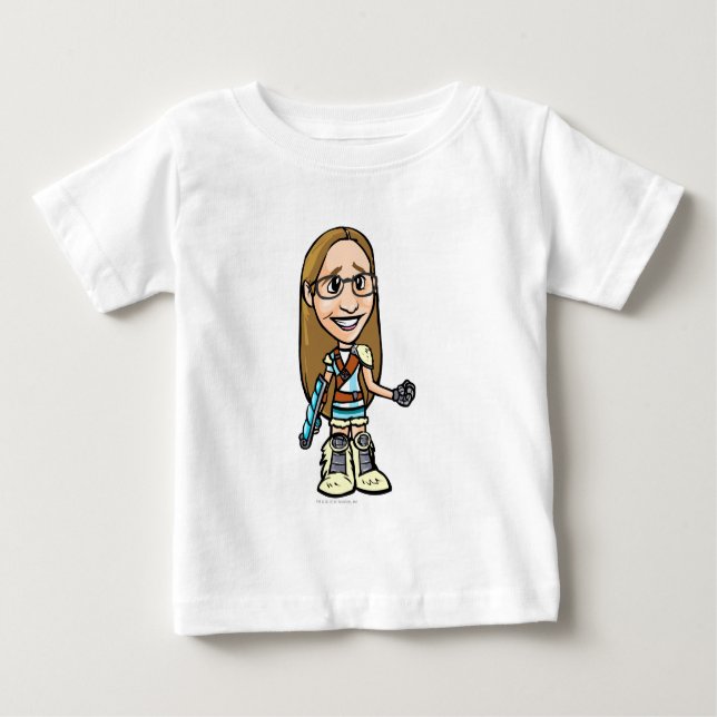 Dragona Terror Mountain Staff Player Baby T-Shirt (Front)