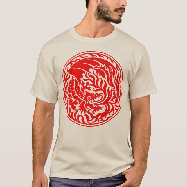 Dragoncircle - Red T-Shirt (Front)