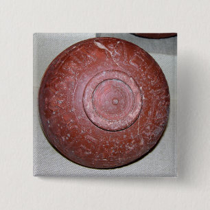 Dragondorff cup, c.150 BC (pottery) 15 Cm Square Badge