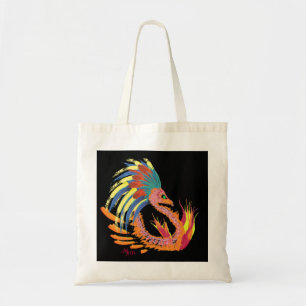 Dragone Fiammante Tote Bag