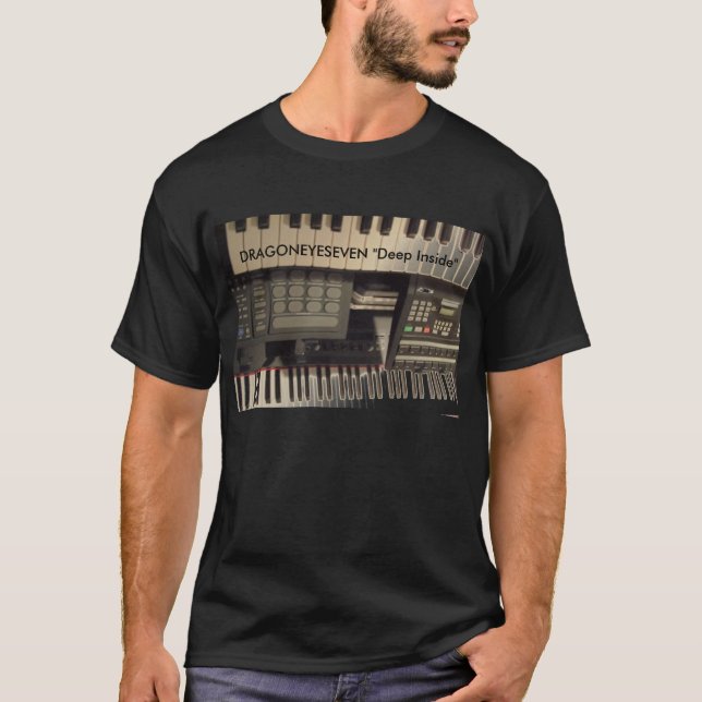 DRAGONEYESEVEN "Deep Inside" T-Shirt (Front)