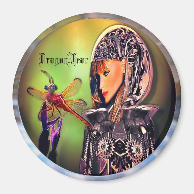 DragonFear Customisable Magnet (Front)