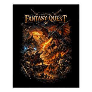 Dragonfire Quest Poster
