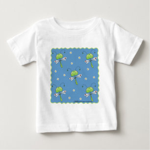Dragonflies and Daisies Baby T-Shirt