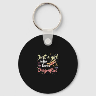 Dragonflies Animals Women Gift Idea Dragonfly (1) Key Ring