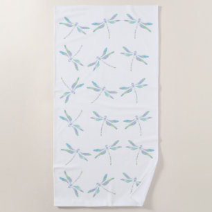 Dragonflies Beach Towel