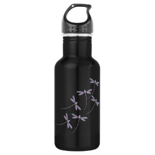 Dragonflies in flight 532 ml water bottle