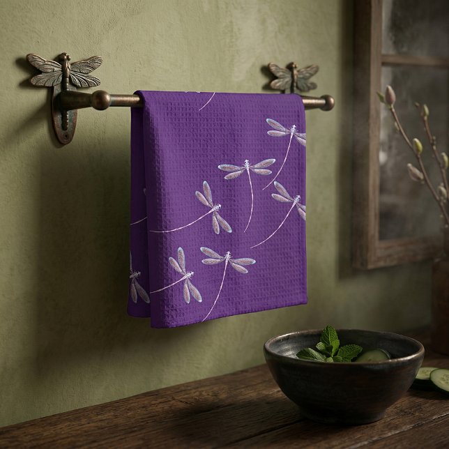 Dragonflies in flight towel (Creator Uploaded)