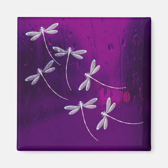 Dragonflies on water magnet (Front)