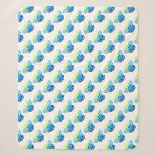 Dragonflies Sherpa Blanket
