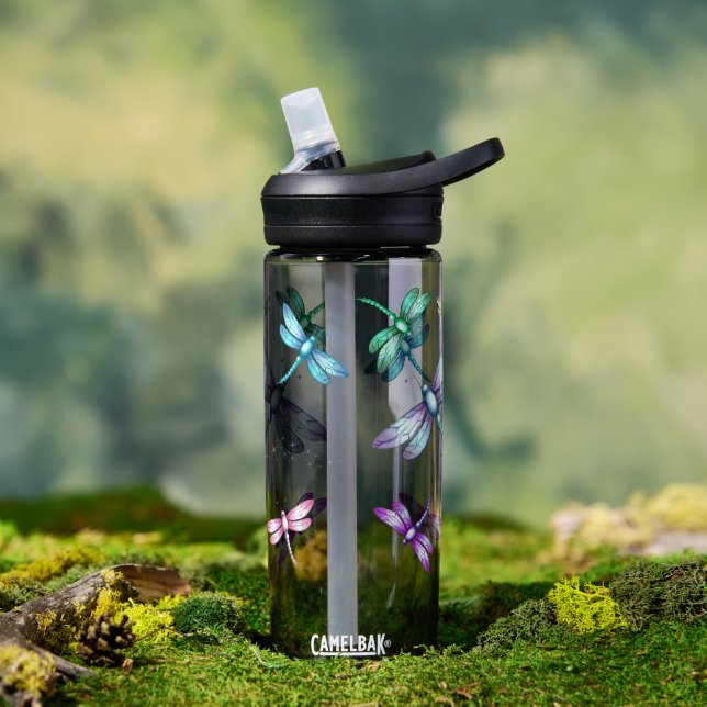 Dragonflies Water Bottle (Outdoor)